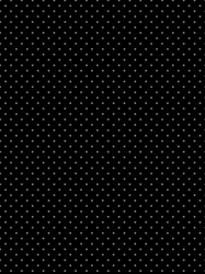 Extra Small Grey on Black Polka DotsGraphic