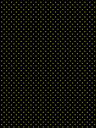 Extra Small Lemon Yellow on Black Polka Dots Graphic