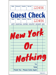 Guest Check NYC