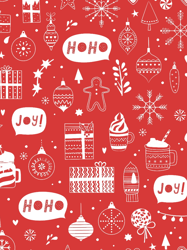 christmas pattern graphic