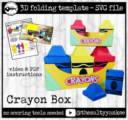 3d crayon box svg, crayon box svg, teacher appreciation svg, back to school svg, 3d crayons svg, svg file