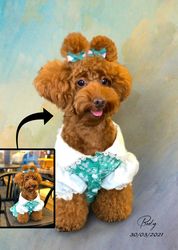 Digital One Pet-Custom Pet Portrait,Digital files,Personalized Dog Wall Art,Loss Pet Memorial Photo Pet PNG