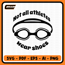 Swimming Goggles Instant Download SVG, PDF, EPS, AI, PNG digital download
