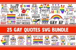 Gay pride svg bundle lgbt pride rainbow designs quotes flag cricut
