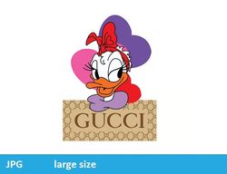 Daisy Duck Gucci Disney jpeg image Cartoon Digital File