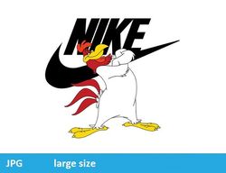 Foghorn Leghorn Nike jpeg image Cartoon Digital File