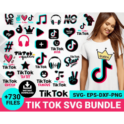 Tik Tok SVG, Tik Tok SVG Bundle, Tiktok Logo, Tiktok Symbol, Tiktok Icon, Tik Tok Tshirt Design, Tiktok Svg, Social
