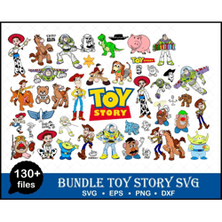 150 Toy Story svg Bundle, Toy Story svg png, Toy Story Silhouette svg png, Toy Story png