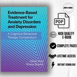 Evidence-Based Treatment for Anxiety Disorders and Depression (Ebook) PDF