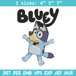 Bluey Embroidery, Bluey Cartoon Embroidery, cartoon Embroidery, cartoon shirt, Embroidery File, digital download.