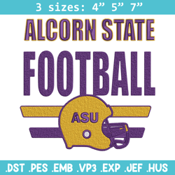 Alcorn State logo embroidery design,NCAA embroidery,Sport embroidery,logo sport embroidery,Embroidery design