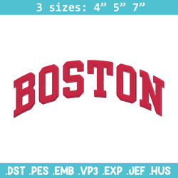 Boston Terrier logo embroidery design,NCAA embroidery,Sport embroidery, logo sport embroidery,Embroidery design