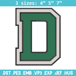 Dartmouth Big Green logo embroidery design, NCAA embroidery, Sport embroidery,logo sport embroidery, Embroidery design