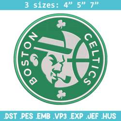 Boston Celtics logo embroidery design, NBA embroidery, Sport embroidery,Logo sport embroidery, Embroidery design