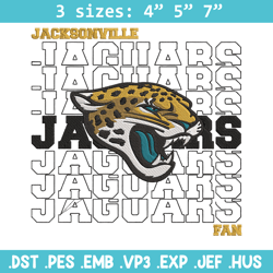 Jacksonville Jaguars embroidery design, Jaguars embroidery, NFL embroidery, logo sport embroidery, embroidery design.
