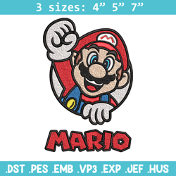 Mario Embroidery design, The Super Mario Bros Embroidery, Embroidery File, logo design, logo shirt, Digital download.