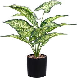 Artificial Potted Plants 15 Fake Plants Green Realistic Faux Plants for Home Office House Desk Shelf Living Room Bathroo