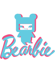 bearbie blue pink barbie