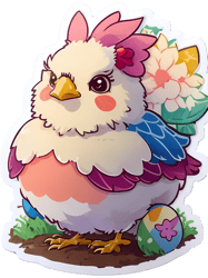 Easter Egger Chicken Cute Anime Gifts(4)