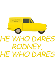 He Who Dares Rodney Reliant Robin design
