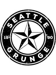 Seattle 1990 Grunge Star