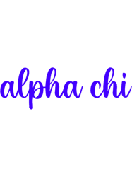 alpha chi(1)