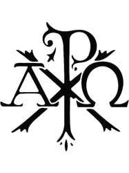 Chi Rho Alpha Omega symbol