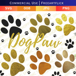 Dog Paw SVG files, Paws Vector, Paw SVG