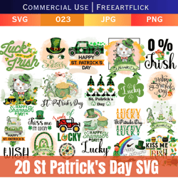 Happy St. Patrick's Day SVG, St. Patrick's Day SVG, St. Patricks Shirt Svg, Clover Svg, Irish Svg, Shamrock Svg