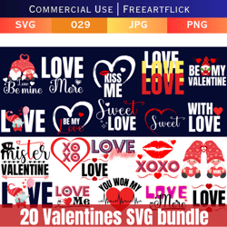 Valentine's Day SVG Bundle Cricut Silhouette Valentines Quotes Couple Love SVG Cut File Bundle, Valentines SVG Bundle,