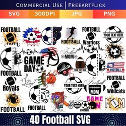 Football SVG Bundle, Football SVG, Football Shirt SVG, Football Quotes Svg, Football svg Designs, Football Fan Svg