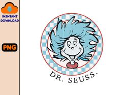 Thing Png,dr seuss circle Png, Dr.Suesss Png, Dr.Suesss Day Png, Read across America, School Png, Teacher Png