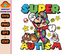 Autism Super Game Svg, Autism Awareness Svg, Awareness Svg, Be Kind Svg, Puzzle Svg, Autism Kid Svg, Super Autism Svg