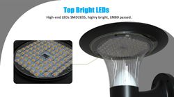 Solar Powered Crystal Diamond LED Color Selectable Wall Light
