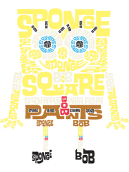 SpongeBob SquarePants Text Fill Body