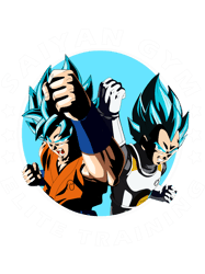 Goku and Vegeta gym Super anime Saiyan