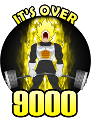ITS OVER 9000! (Yellow)