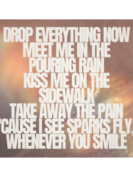 Sparks Fly Taylor SwiftSpeak Now Lyrics