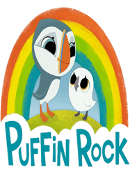 Vintage Puffin Rock gift for fans puffin rock characters