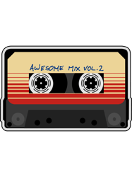 Awesome, Mixtape Vol 2, Cassette, Retro,