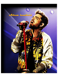 Best of adam lambert singer international exselna Graphic