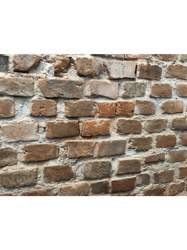 Old clinker brickwork Long