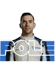 Nicholas Latifi on Pole William Racing Formula 1