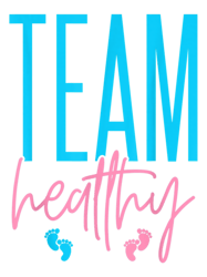 Team Healthy Baby Gender Reveal Party Idea
