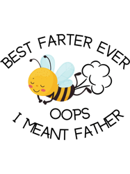 Funny Best Farter Ever Oops I Meant Father Bear Vintage