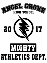 Power Rangers 2017 Angel Grove High School Varsity