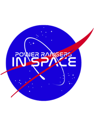 Power Rangers In Space - Nasa Logo