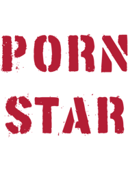Porn Star Text Design