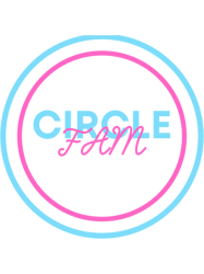 CircleFam hashtag design from The Circle, Netflix