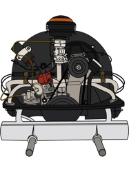 Aircooled Engine BugBus Stock